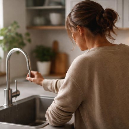 personne-cuisine-moderne-robinet-inquietude