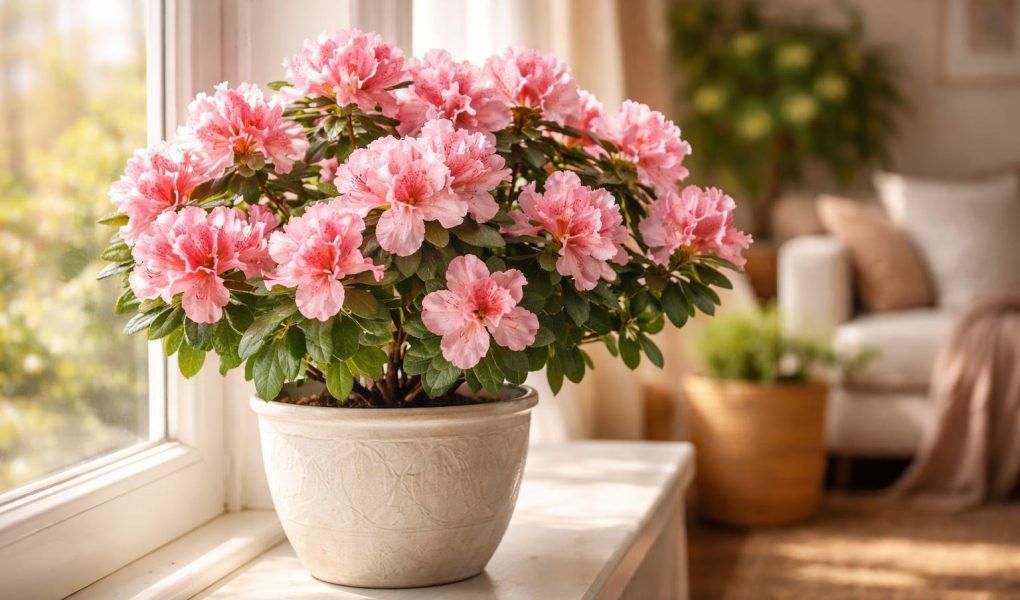 azalee-floraison-pot-rebord-fenetre