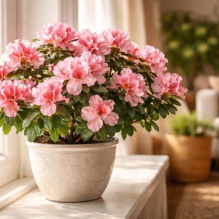 azalee-floraison-pot-rebord-fenetre