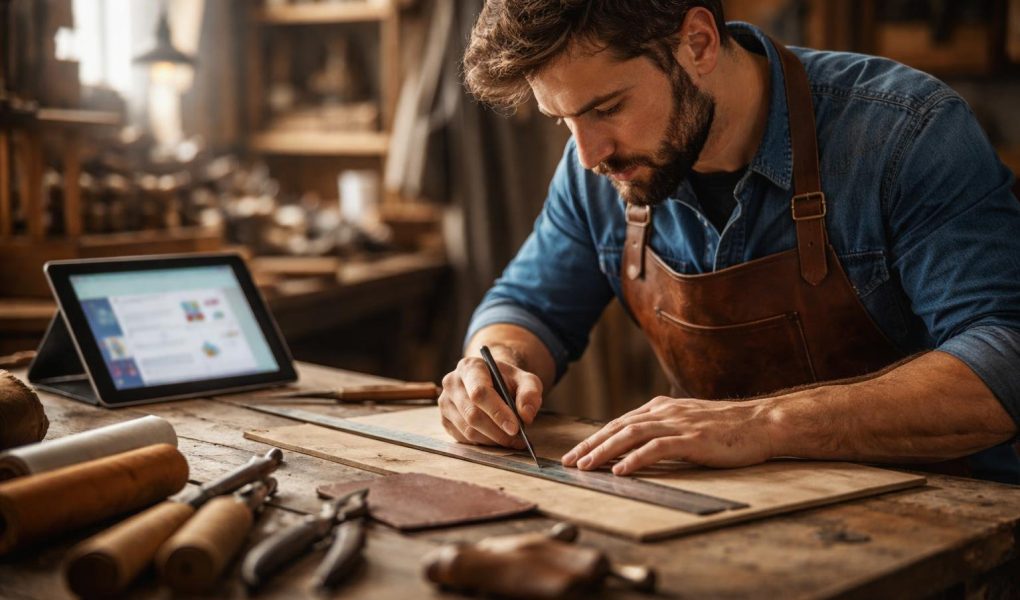 artisan-atelier-outils-tablette