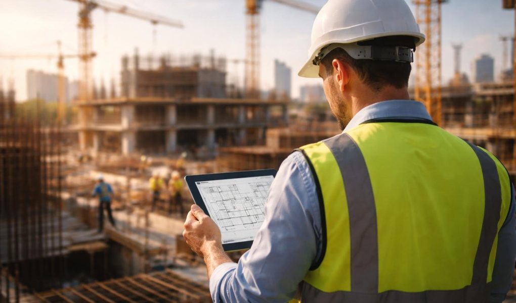 professionnel-btp-casque-tablette-chantier-grues