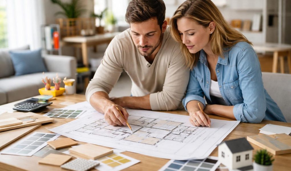 couple-plans-maison-salon-moderne