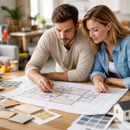 couple-plans-maison-salon-moderne