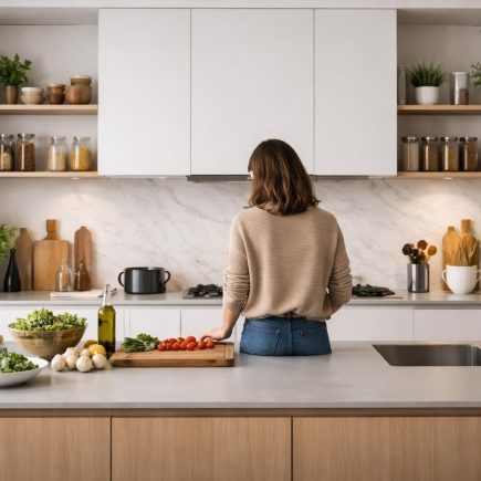 cuisine-moderne-minimaliste-preparation-plat