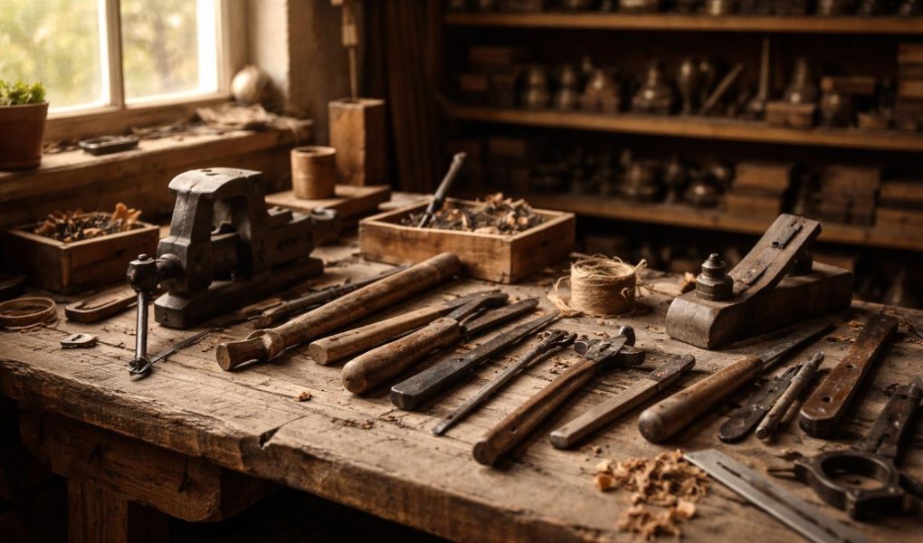 atelier-outils-bois-metal-etabli