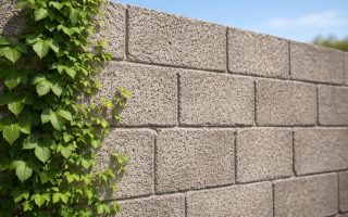 mur-parpaing-plante-grimpante-ciel-bleu