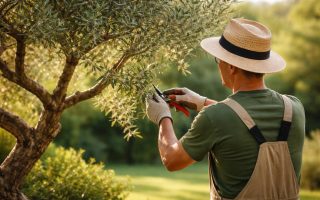 jardinier-taillant-olivier-jardin-ensoleille