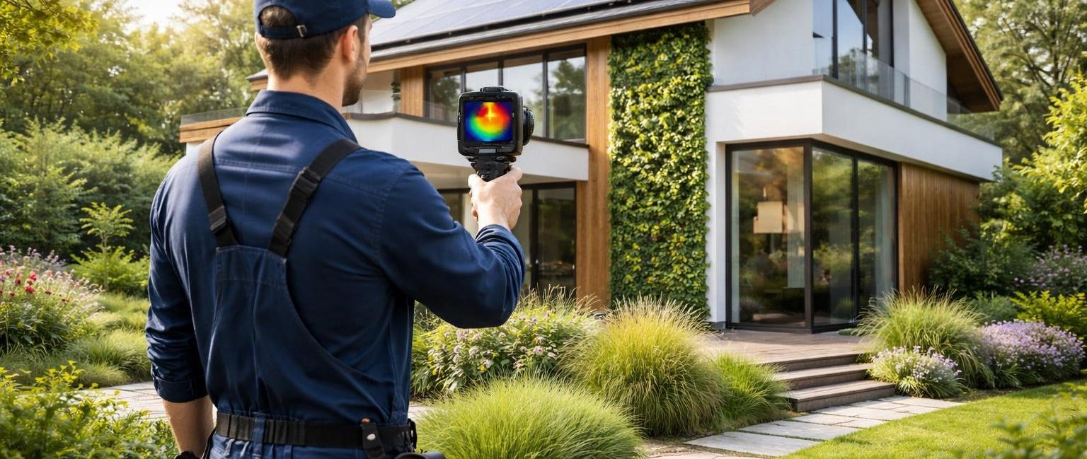 technicien-mesure-maison-ecologique-jardin